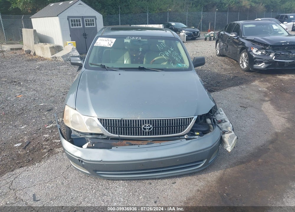 2002 TOYOTA AVALON XLS VIN: 4T1BF28B12U213183