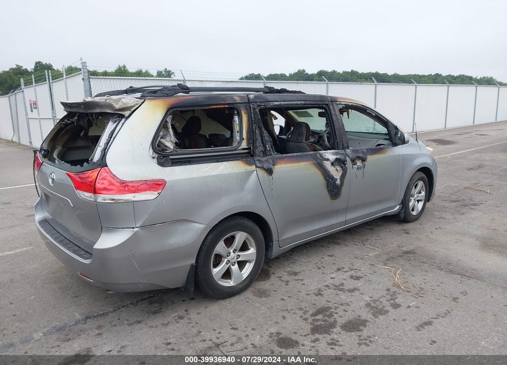 2011 TOYOTA SIENNA LE V6 VIN: 5TDKK3DCXBS001603