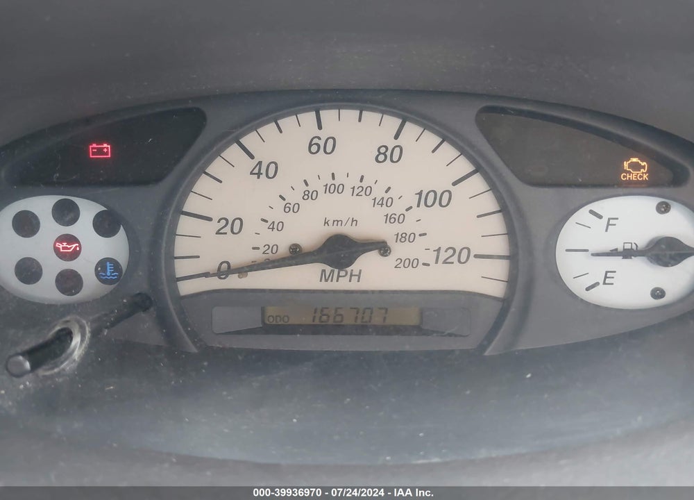 2001 TOYOTA ECHO VIN: JTDBT123510119127
