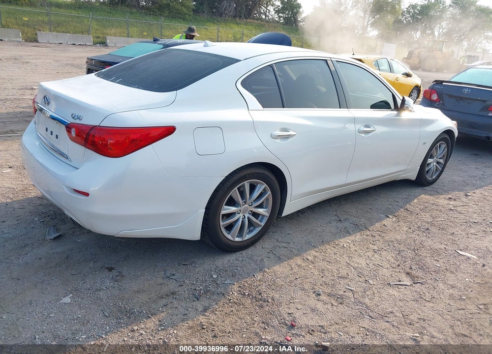 2015 INFINITI Q50 PREMIUM VIN: JN1BV7AR4FM394106