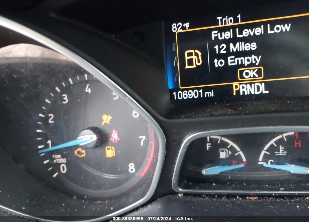 2017 FORD FOCUS SE VIN: 1FADP3F21HL210338