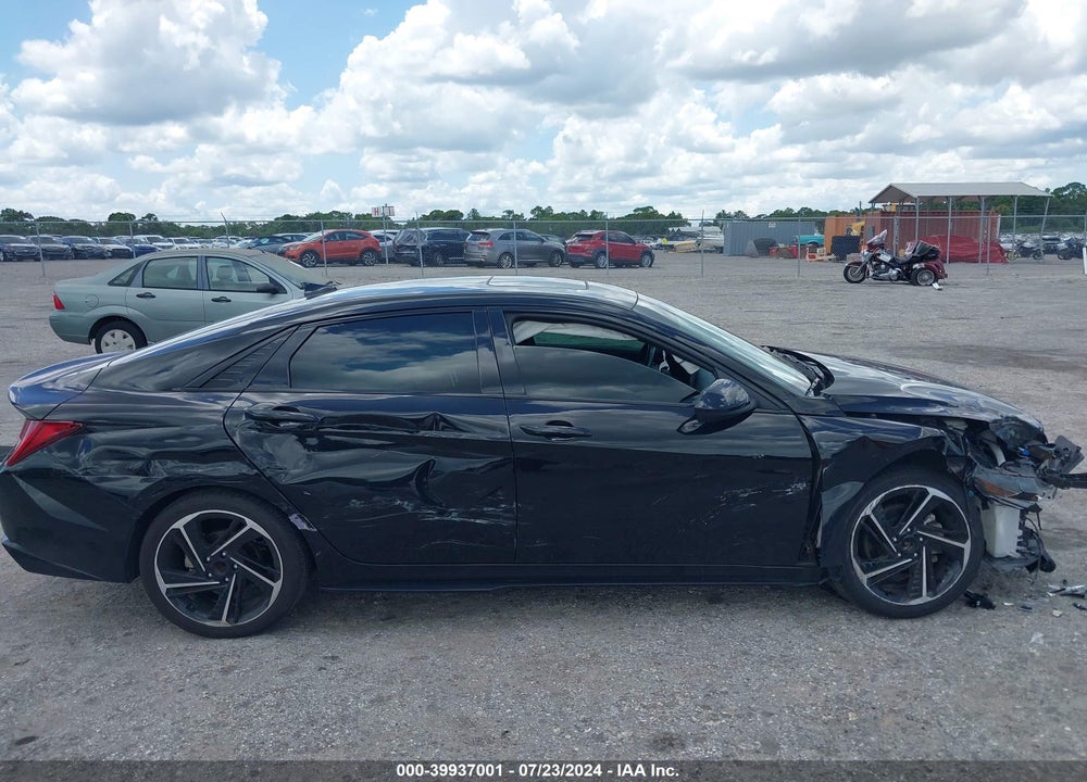 2023 HYUNDAI ELANTRA N LINE VIN: KMHLR4AF6PU383793