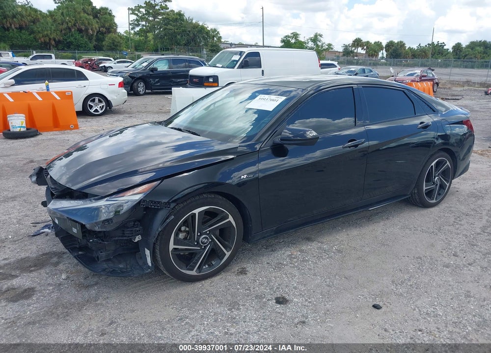 2023 HYUNDAI ELANTRA N LINE VIN: KMHLR4AF6PU383793