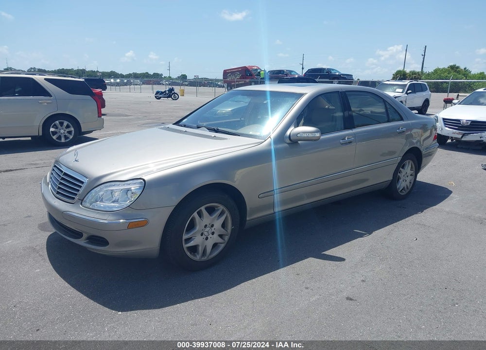 2003 MERCEDES-BENZ S 430 VIN: WDBNG70J63A354637
