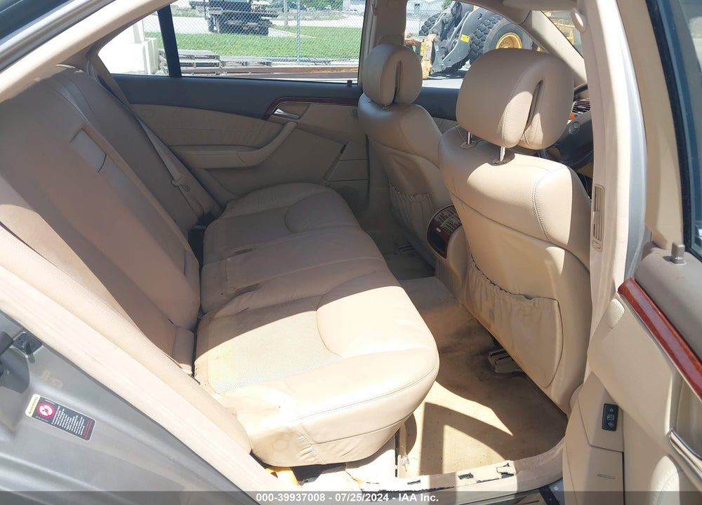 2003 MERCEDES-BENZ S 430 VIN: WDBNG70J63A354637