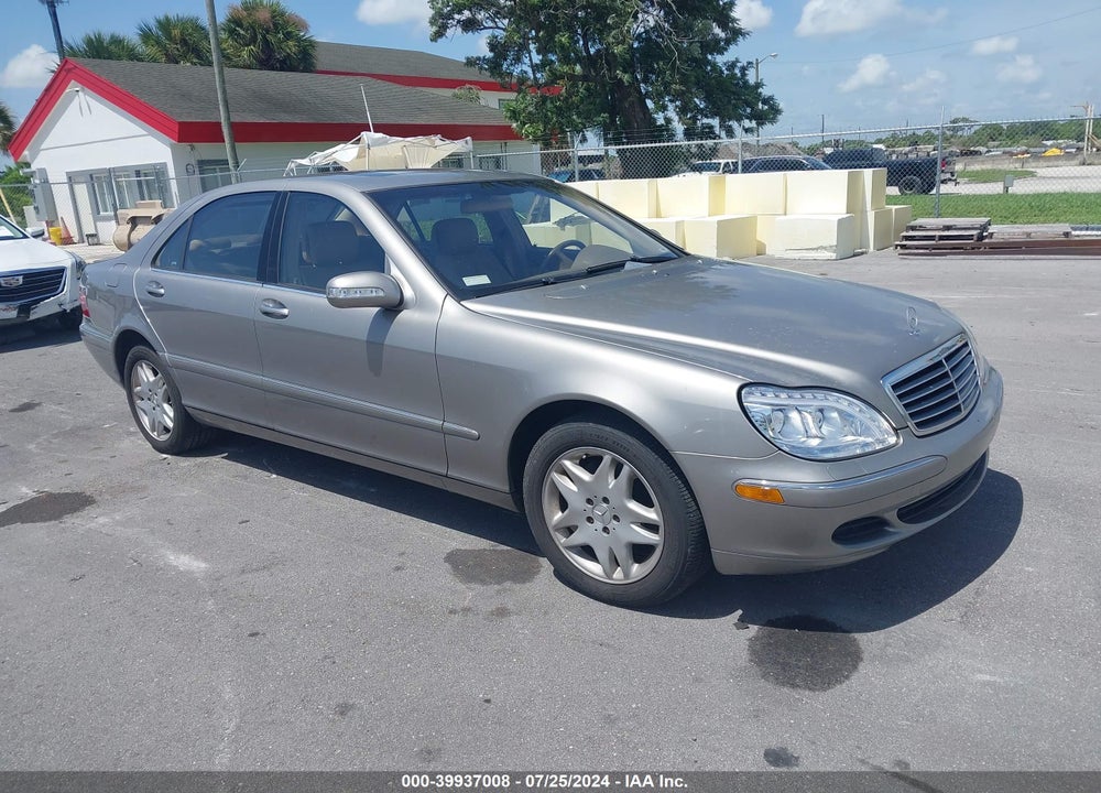 2003 MERCEDES-BENZ S 430 VIN: WDBNG70J63A354637