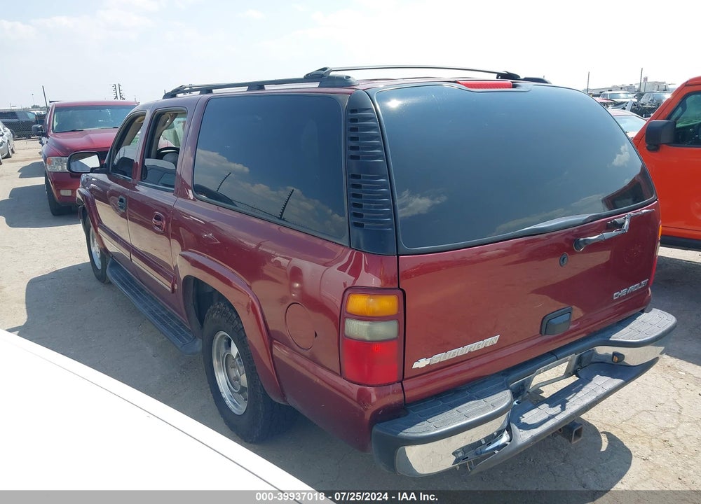 2003 CHEVROLET SUBURBAN 1500 LT VIN: 1GNEC16Z93J261304