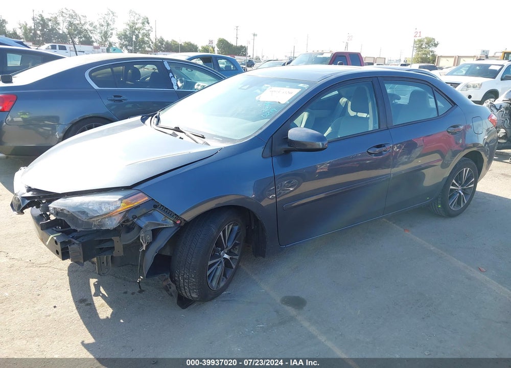 2017 TOYOTA COROLLA LE VIN: 2T1BURHE5HC797817