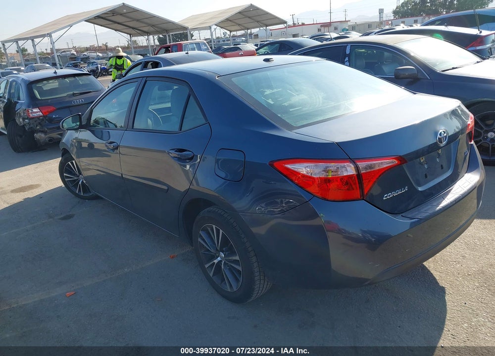 2017 TOYOTA COROLLA LE VIN: 2T1BURHE5HC797817