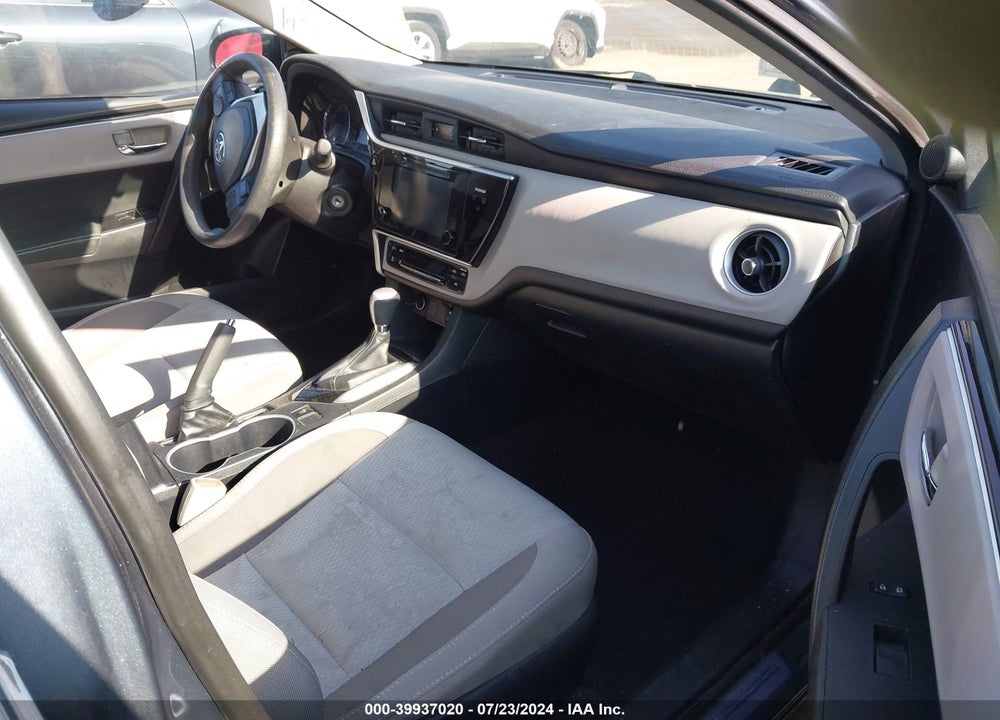 2017 TOYOTA COROLLA LE VIN: 2T1BURHE5HC797817