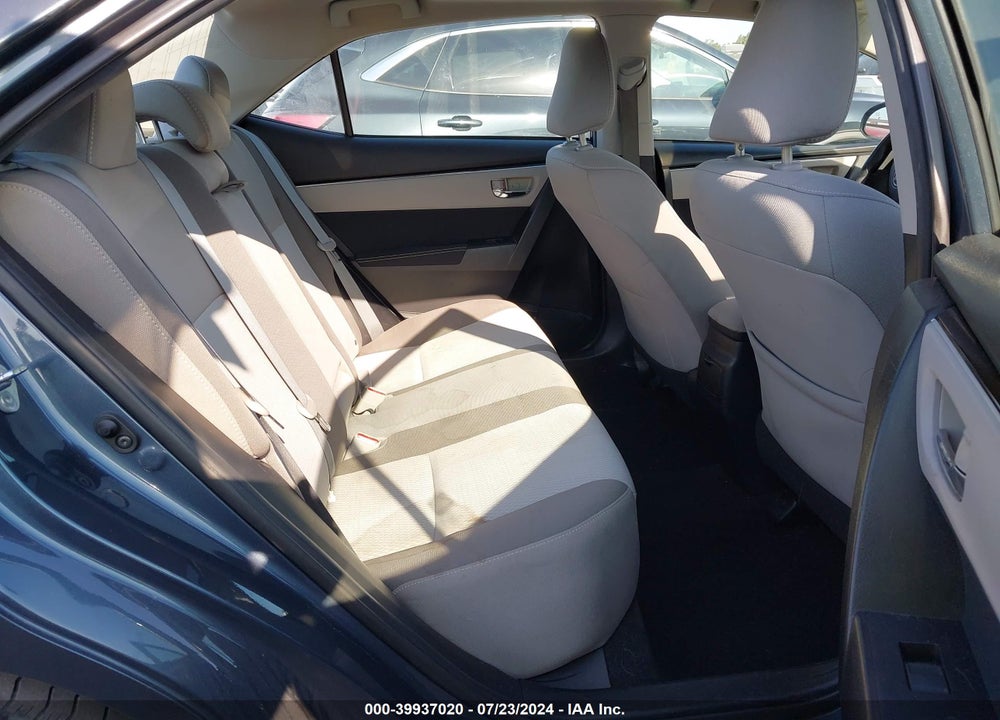 2017 TOYOTA COROLLA LE VIN: 2T1BURHE5HC797817