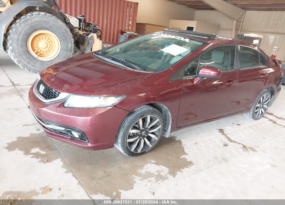 2015 HONDA CIVIC EX-L VIN: 19XFB2F94FE105470