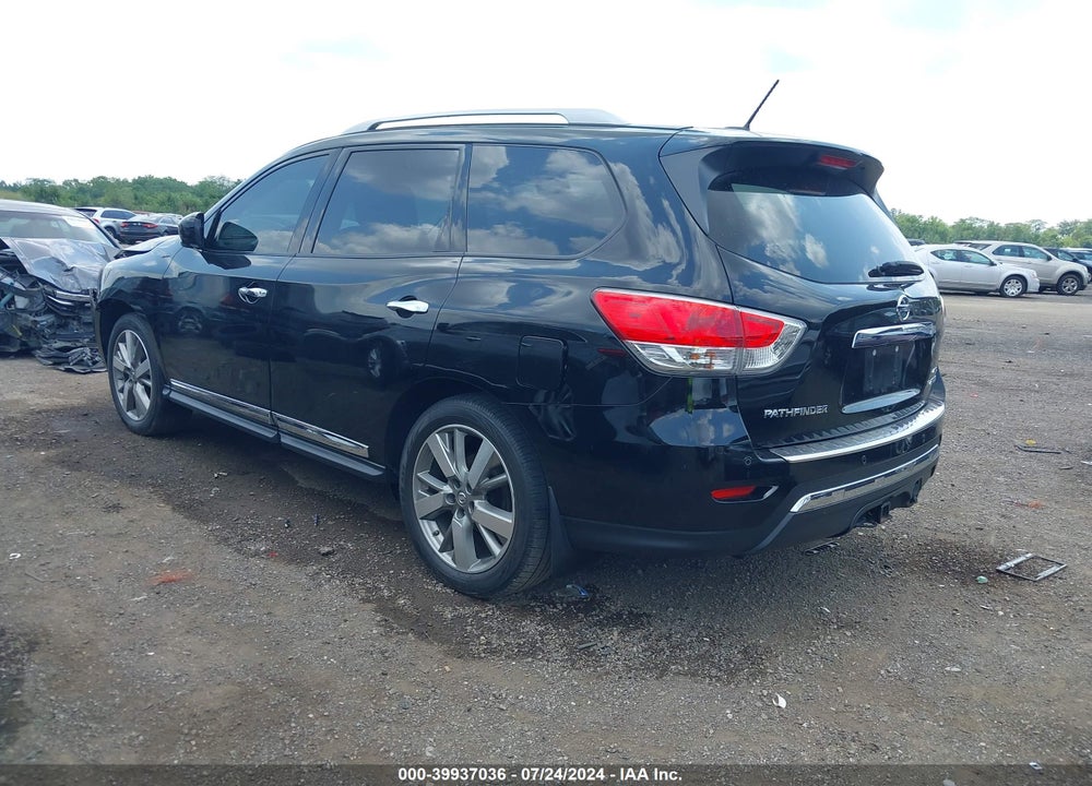 2014 NISSAN PATHFINDER PLATINUM VIN: 5N1AR2MM3EC626761