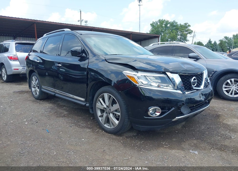 2014 NISSAN PATHFINDER PLATINUM VIN: 5N1AR2MM3EC626761