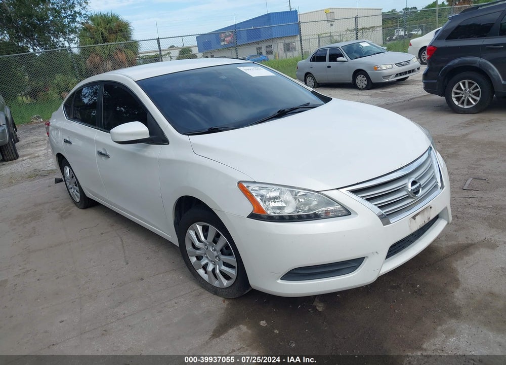 2013 NISSAN SENTRA SV VIN: 3N1AB7AP2DL721628