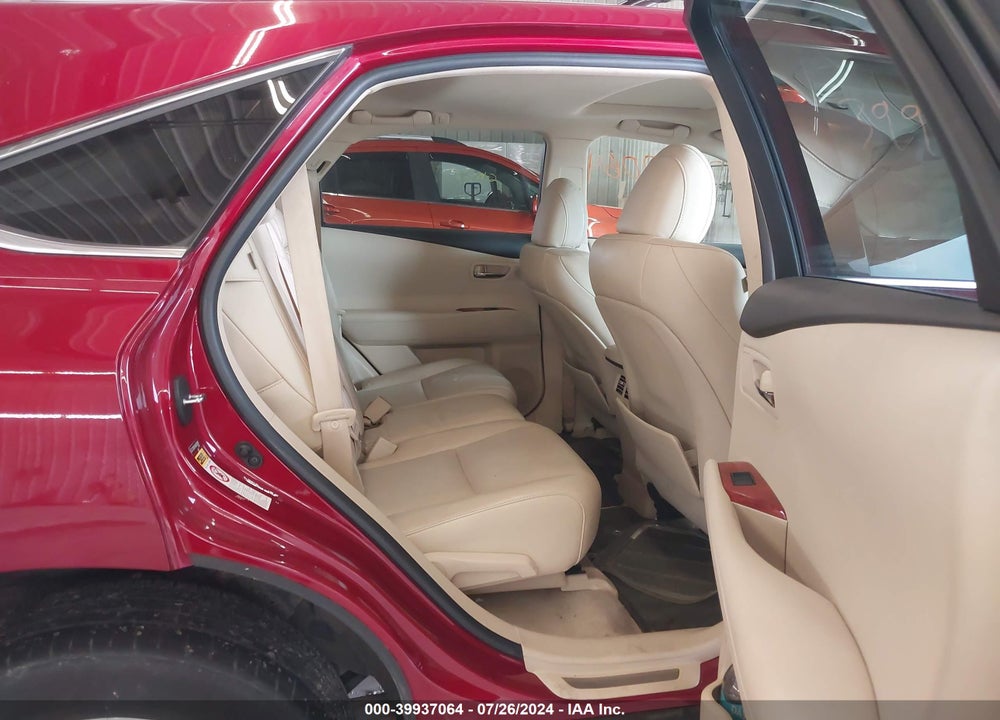 2010 LEXUS RX 350 VIN: 2T2BK1BA4AC068089