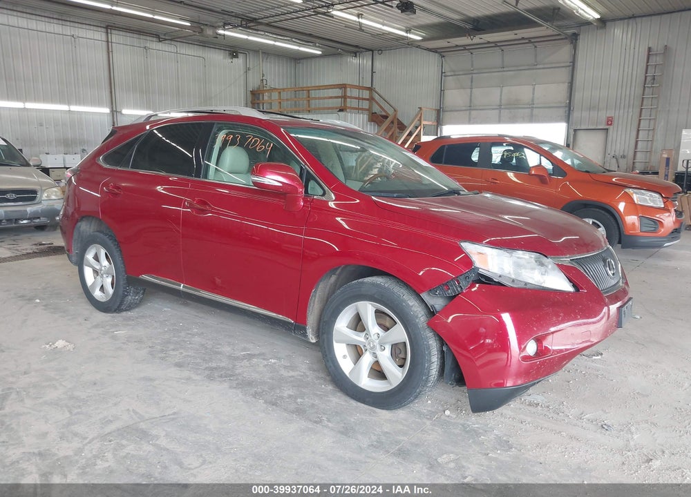 2010 LEXUS RX 350 VIN: 2T2BK1BA4AC068089