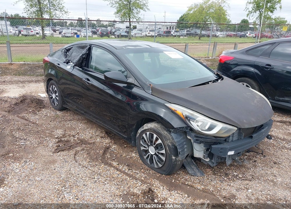 2016 HYUNDAI ELANTRA SE VIN: 5NPDH4AEXGH786320