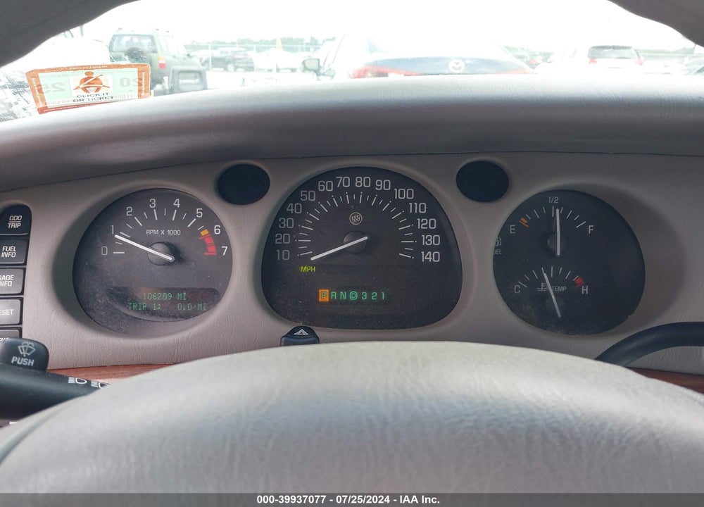 2003 BUICK LESABRE CUSTOM VIN: 1G4HP52K73U216642
