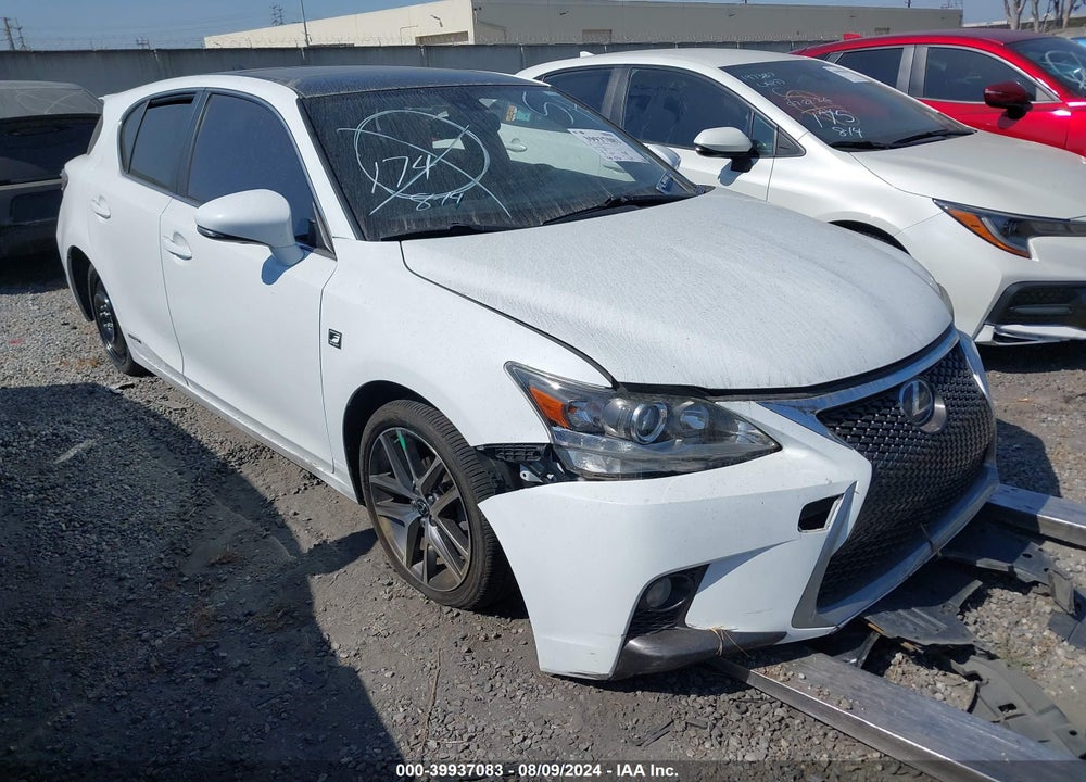2015 LEXUS CT 200H VIN: JTHKD5BH5F2227998