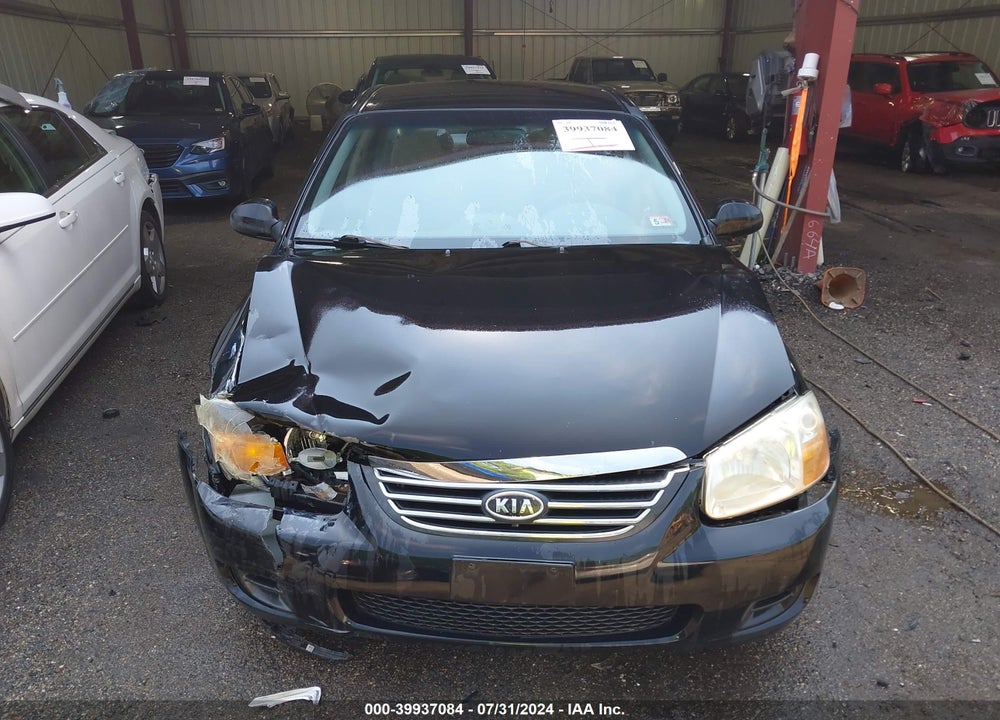 2008 KIA SPECTRA VIN: KNAFE121685549916