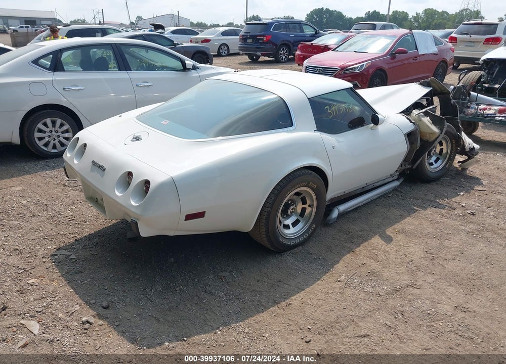 1978 CHEV CORVETTE VIN: 1Z87L8S415465