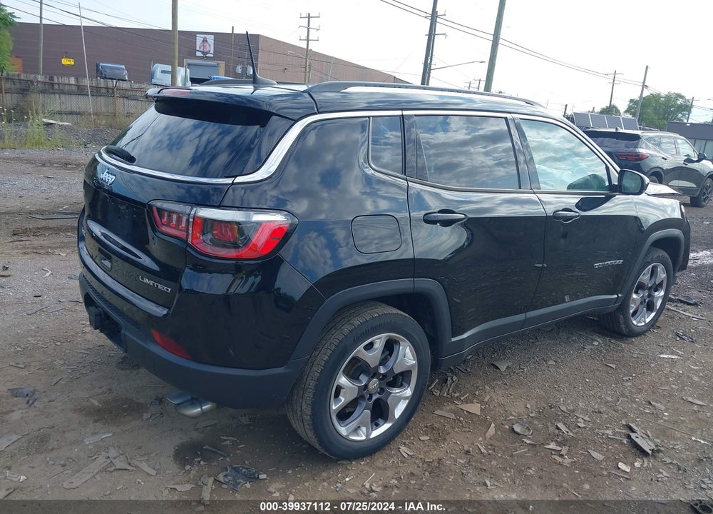 2020 JEEP COMPASS LIMITED 4X4 VIN: 3C4NJDCB0LT212038