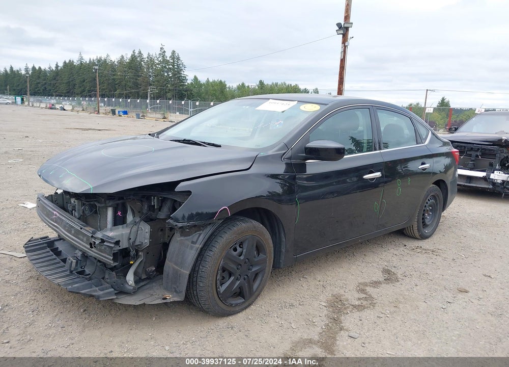 2019 NISSAN SENTRA S VIN: 3N1AB7AP6KY263768