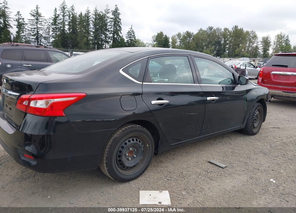 2019 NISSAN SENTRA S VIN: 3N1AB7AP6KY263768