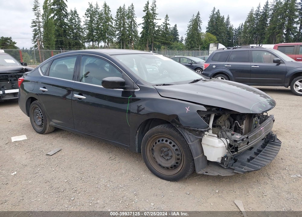 2019 NISSAN SENTRA S VIN: 3N1AB7AP6KY263768