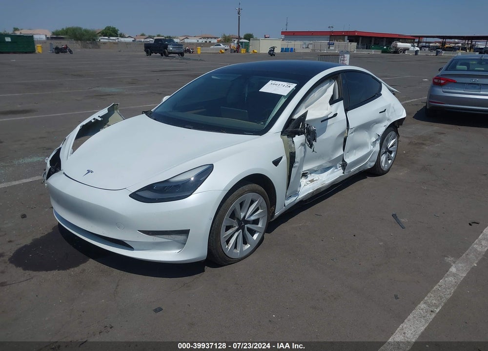 2021 TESLA MODEL 3 STANDARD RANGE PLUS REAR-WHEEL DRIVE VIN: 5YJ3E1EA1MF063766