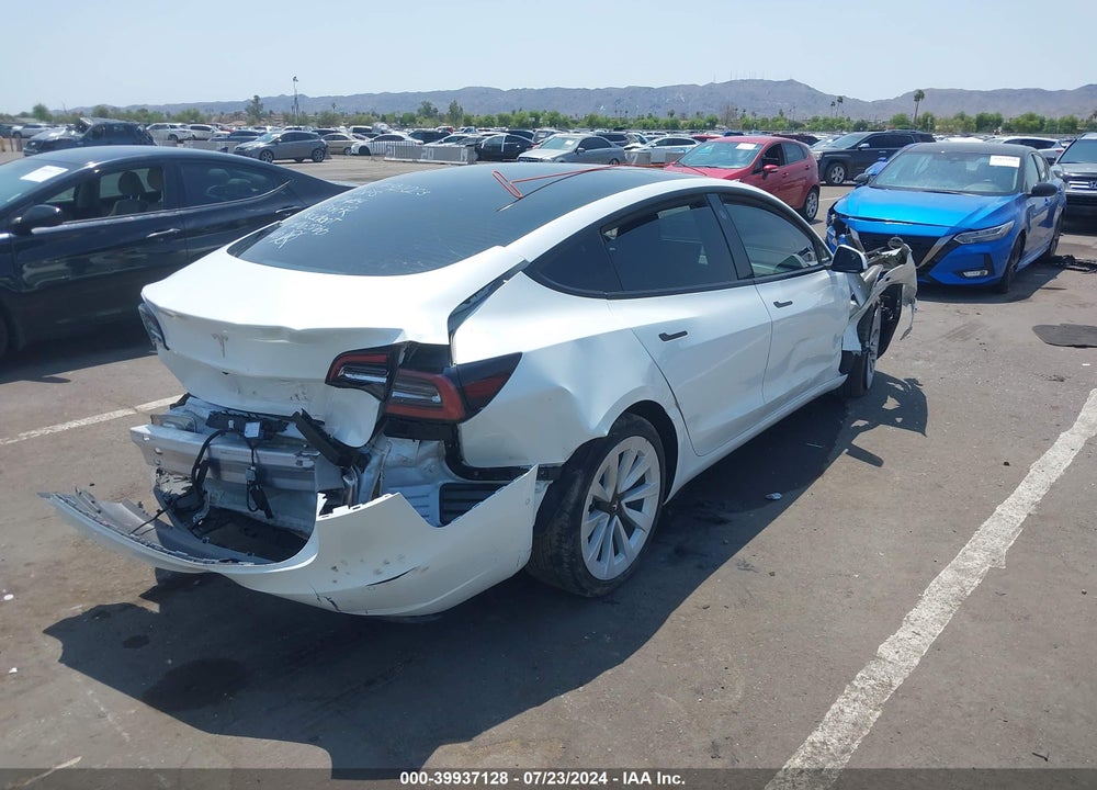 2021 TESLA MODEL 3 STANDARD RANGE PLUS REAR-WHEEL DRIVE VIN: 5YJ3E1EA1MF063766