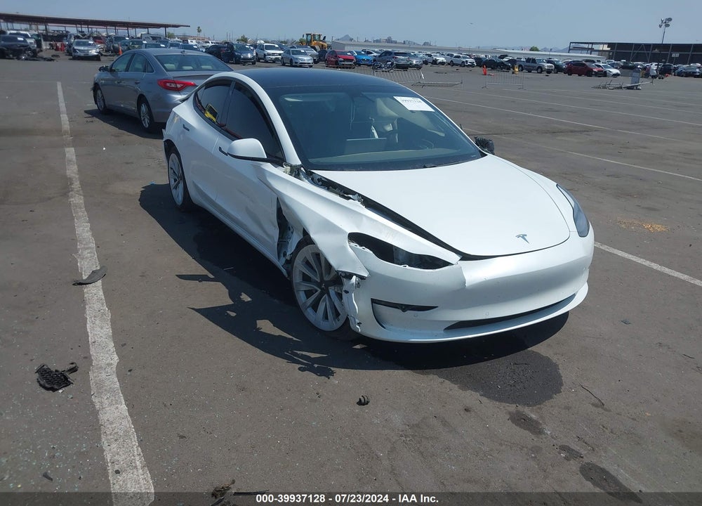 2021 TESLA MODEL 3 STANDARD RANGE PLUS REAR-WHEEL DRIVE VIN: 5YJ3E1EA1MF063766