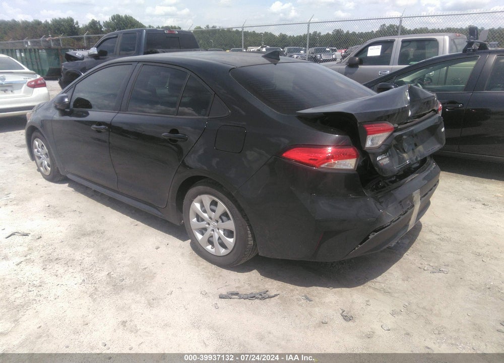 2022 TOYOTA COROLLA LE VIN: JTDEPMAEXNJ216023