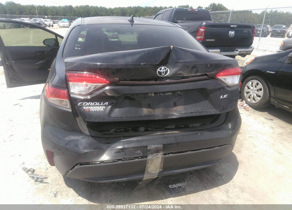 2022 TOYOTA COROLLA LE VIN: JTDEPMAEXNJ216023
