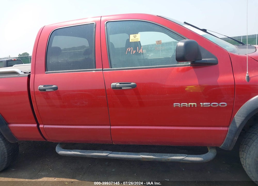 2006 DODGE RAM 1500 SLT/TRX4 OFF ROAD/SPORT VIN: 1D7HU18NX6J112584
