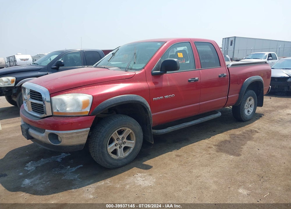 2006 DODGE RAM 1500 SLT/TRX4 OFF ROAD/SPORT VIN: 1D7HU18NX6J112584