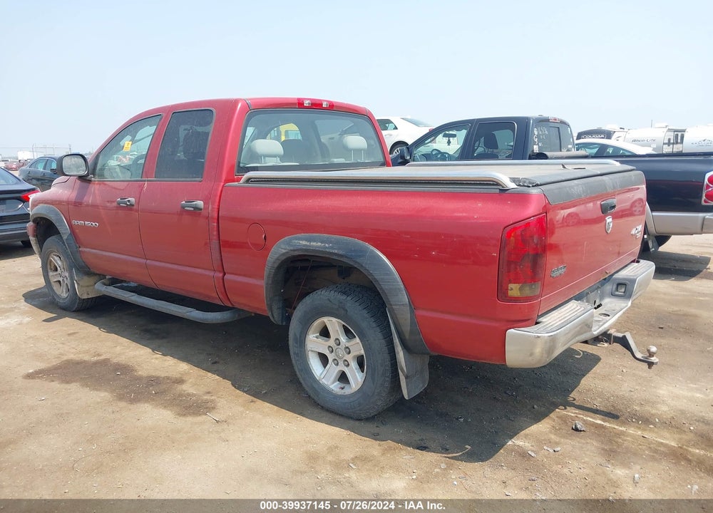 2006 DODGE RAM 1500 SLT/TRX4 OFF ROAD/SPORT VIN: 1D7HU18NX6J112584
