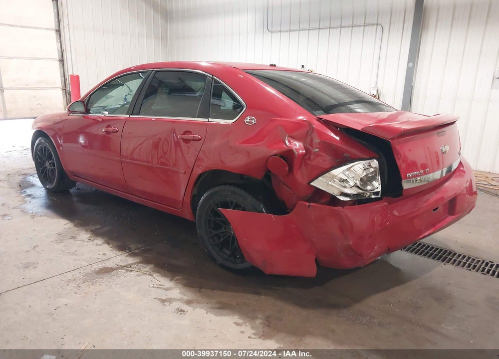 2008 CHEVROLET IMPALA LT VIN: 2G1WC583489226162