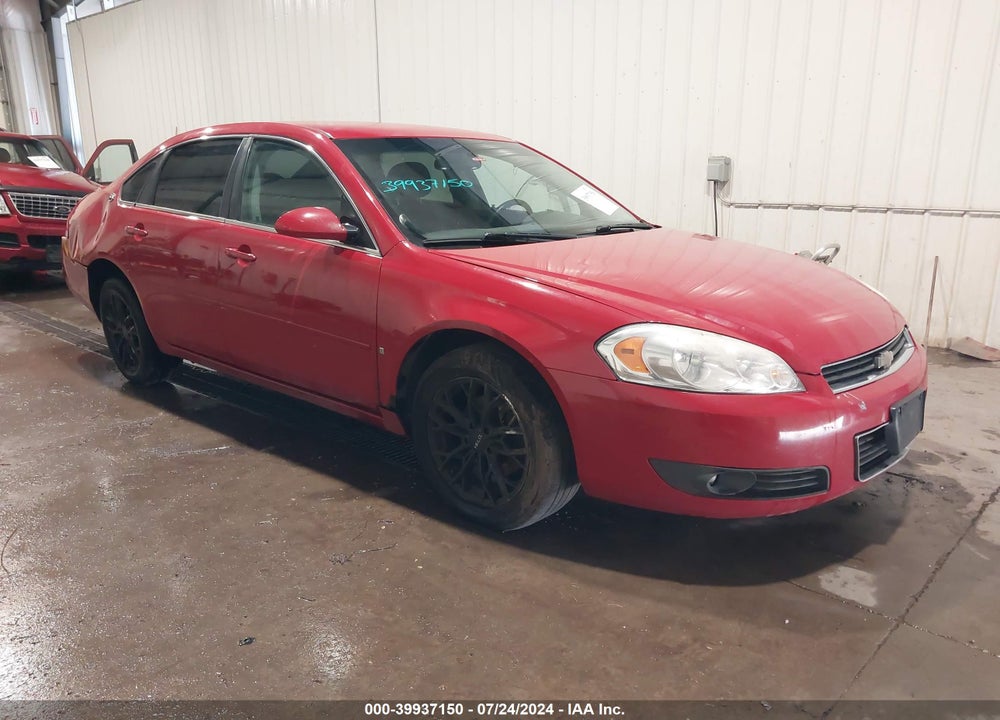 2008 CHEVROLET IMPALA LT VIN: 2G1WC583489226162