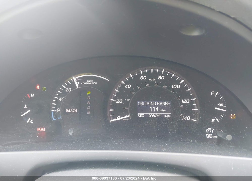 2007 TOYOTA CAMRY HYBRID VIN: JTNBB46K873006636
