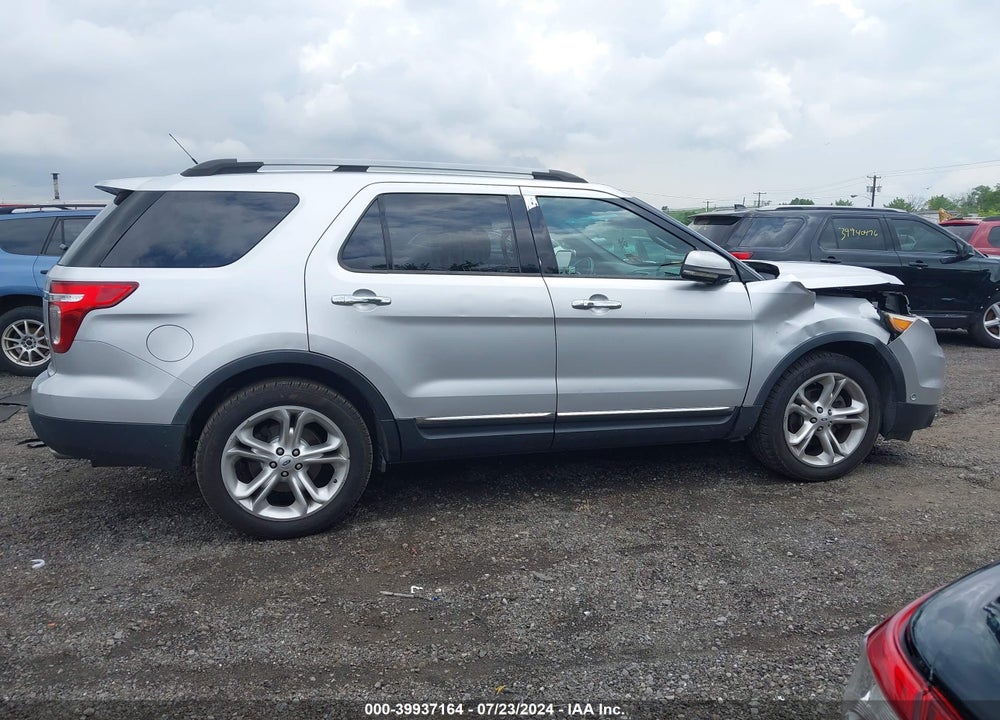 2013 FORD EXPLORER LIMITED VIN: 1FM5K7F87DGA24536