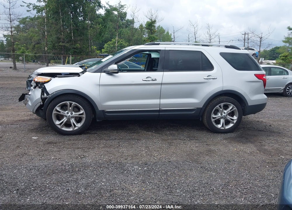 2013 FORD EXPLORER LIMITED VIN: 1FM5K7F87DGA24536