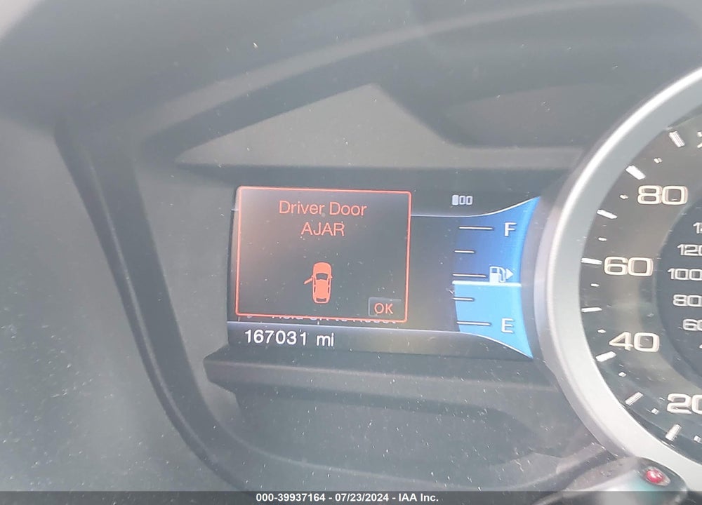 2013 FORD EXPLORER LIMITED VIN: 1FM5K7F87DGA24536