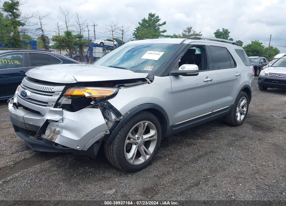 2013 FORD EXPLORER LIMITED VIN: 1FM5K7F87DGA24536