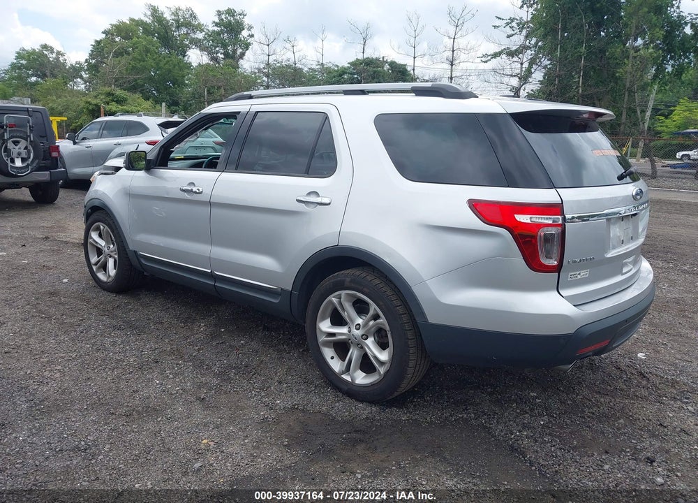 2013 FORD EXPLORER LIMITED VIN: 1FM5K7F87DGA24536