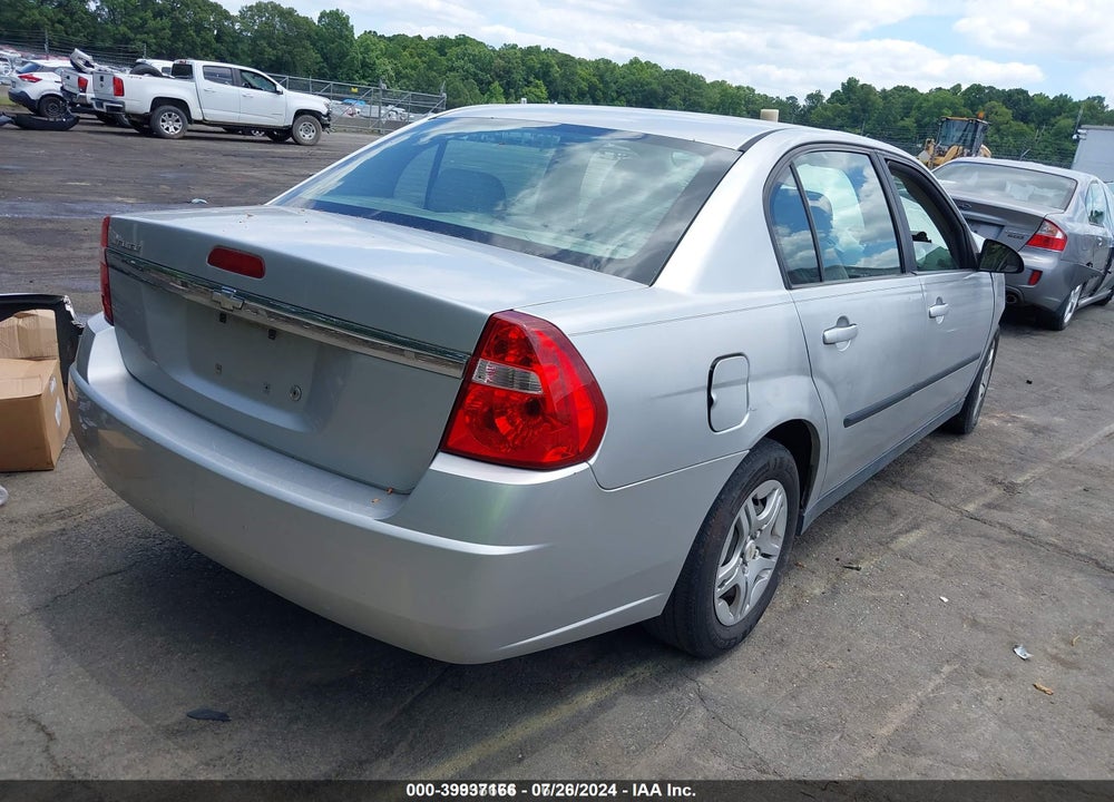 2005 CHEVROLET MALIBU VIN: 1G1ZS52F95F258935