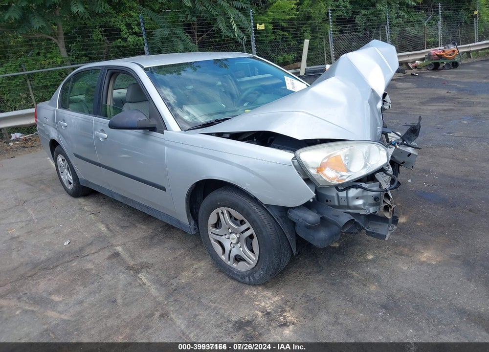 2005 CHEVROLET MALIBU VIN: 1G1ZS52F95F258935