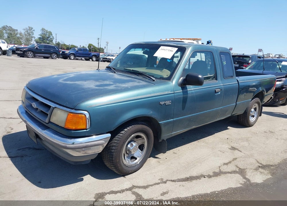 1995 FORD RANGER SUPER CAB VIN: 1FTCR14A9SPA72031