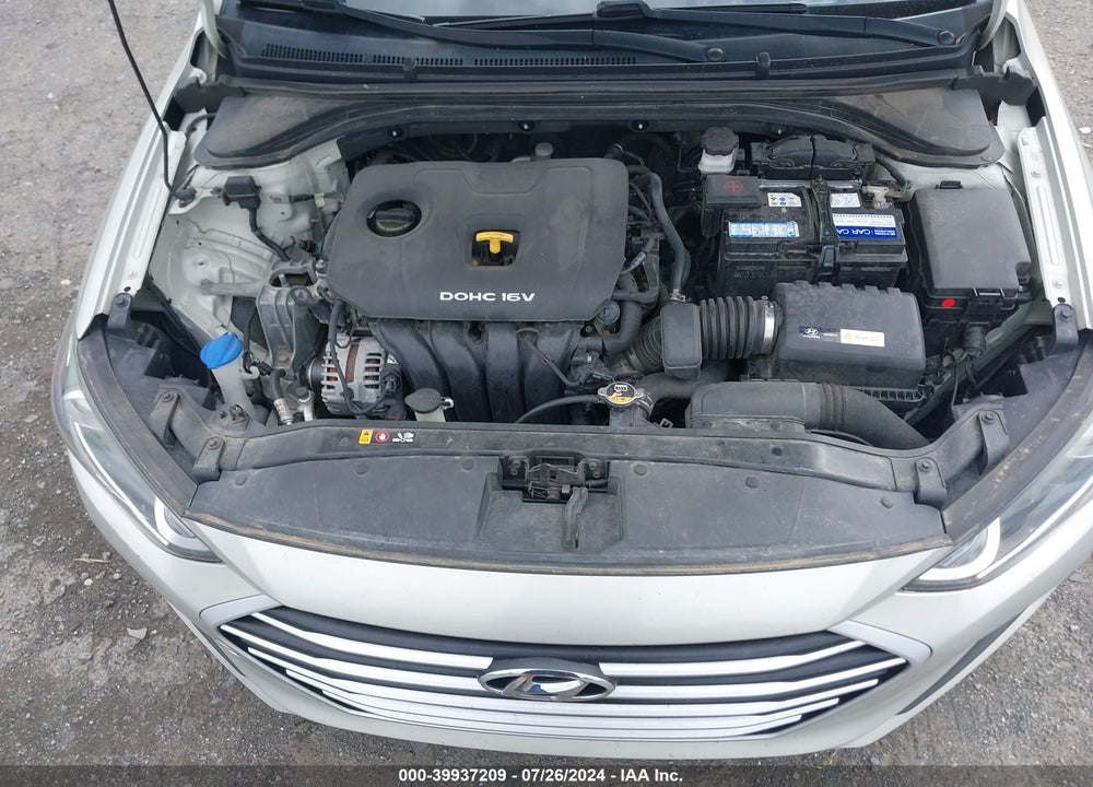 2017 HYUNDAI ELANTRA SE VIN: KMHD84LF0HU210258